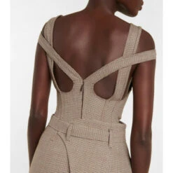 Fendi Wool-blend Houndstooth Minidress -Fendi Shop unnamed file 116