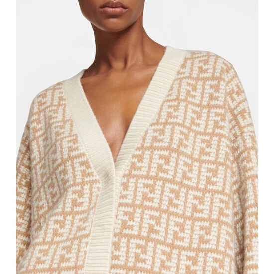 Fendi FF Cashmere Cardigan 3 Fendi FF Cashmere Cardigan - Image 3
