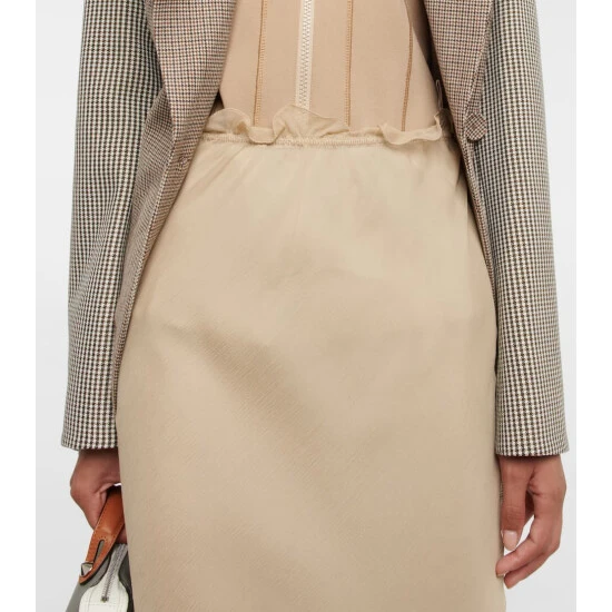 Fendi Silk Midi Skirt 3 Fendi Silk Midi Skirt - Image 3