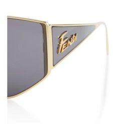 Fendi Disco Browline Sunglasses