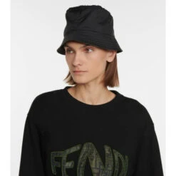 Fendi FF Logo Reversible Bucket Hat
