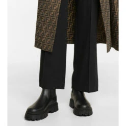 Fendi Force Leather Chelsea Boots 7 Fendi Force Leather Chelsea Boots -Fendi Shop unnamed file 173