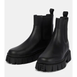 Fendi Force Leather Chelsea Boots 8 Fendi Force Leather Chelsea Boots -Fendi Shop unnamed file 174