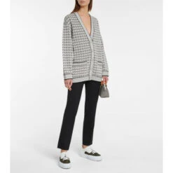 Fendi Force Leather And Canvas Sneakers