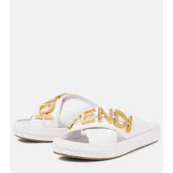 Fendigraphy Leather Sandals 8 Fendigraphy Leather Sandals -Fendi Shop unnamed file 205