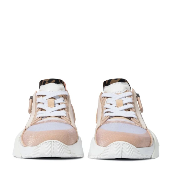 Fendi Flow Suede And Nylon Sneakers 3 Fendi Flow Suede And Nylon Sneakers - Image 3