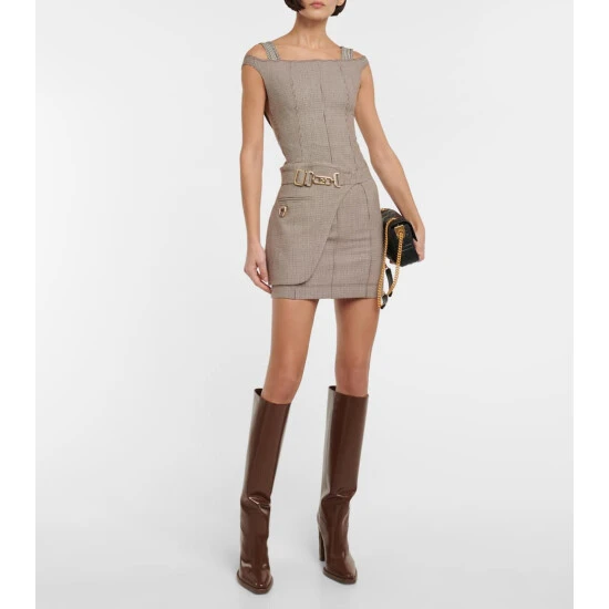 Fendi Cutout-detail Knee-high Leather Boots 1 Fendi Cutout-detail Knee-high Leather Boots