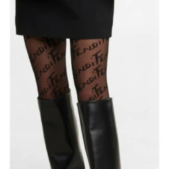 Fendi Logo High-rise Tights -Fendi Shop unnamed file 309