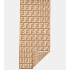 Fendi FF Jacquard Cashmere Scarf -Fendi Shop unnamed file 325
