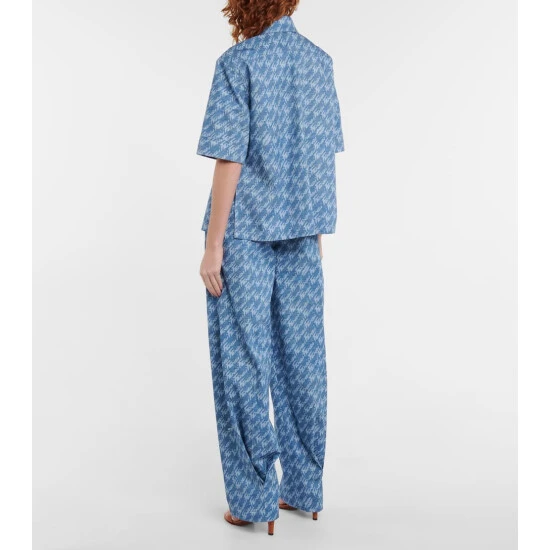 Fendi Brush Cotton Chambray Shirt 2 Fendi Brush Cotton Chambray Shirt - Image 2