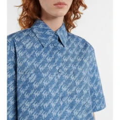 Fendi Brush Cotton Chambray Shirt 5 Fendi Brush Cotton Chambray Shirt -Fendi Shop unnamed file 332