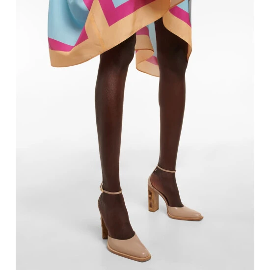 Fendi Cut Leather Pumps 3 Fendi Cut Leather Pumps - Image 3