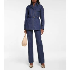 Fendi High-rise Wide-leg Jeans