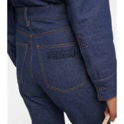 Fendi High-rise Wide-leg Jeans -Fendi Shop unnamed file 369