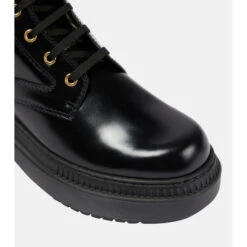 Fendigraphy Leather Ankle Boots 9 Fendigraphy Leather Ankle Boots -Fendi Shop unnamed file 385