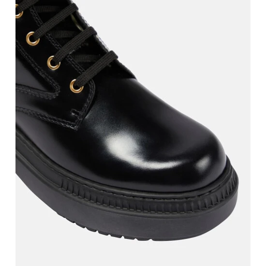 Fendigraphy Leather Ankle Boots 5 Fendigraphy Leather Ankle Boots - Image 5