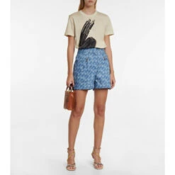 Fendi Printed Cotton T-shirt