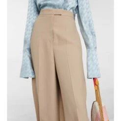 Fendi High-rise Wide-leg Pants -Fendi Shop unnamed file 402