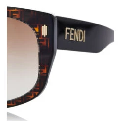 Fendi FF Printed Acetate Sunglasses