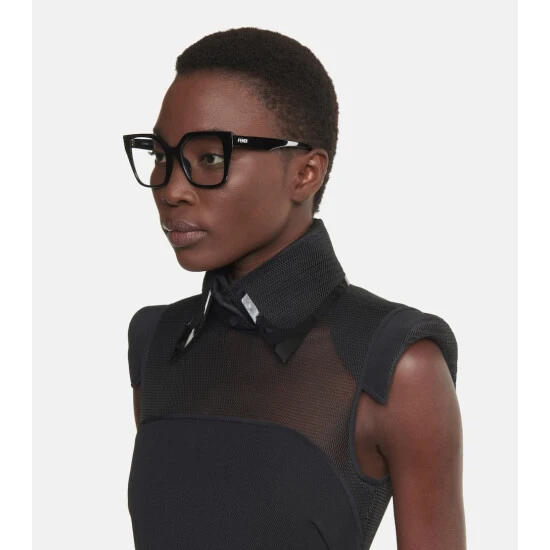 Fendi Square-frame Acetate Glasses 5 Fendi Square-frame Acetate Glasses - Image 5