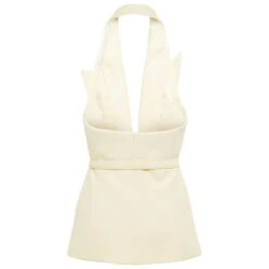 Fendi O’Lock Wool And Silk Vest