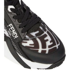 Fendi Fluid Leather-trimmed Sneakers 9 Fendi Fluid Leather-trimmed Sneakers -Fendi Shop unnamed file 559
