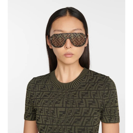 Fendi Acetate Aviator Sunglasses 2 Fendi Acetate Aviator Sunglasses - Image 2