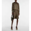Fendi FF Silk Shorts