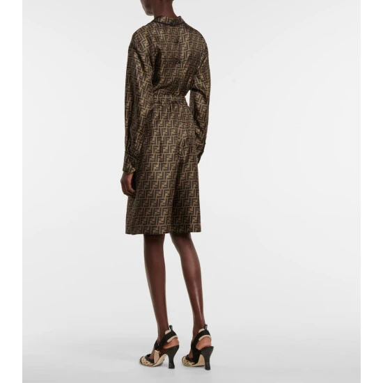 Fendi FF Silk Shorts 2 Fendi FF Silk Shorts - Image 2