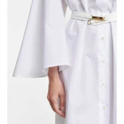 Fendi Cotton Poplin Midi Shirt Dress -Fendi Shop unnamed file 584