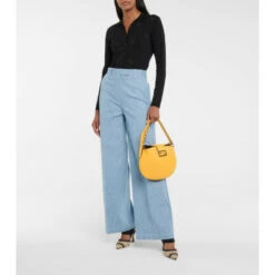 Fendi Croissant Small Leather Shoulder Bag -Fendi Shop unnamed file 588