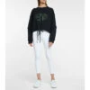 Fendi Vertigo Convertible Cotton Sweatshirt