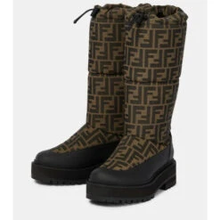 Fendi FF Knee-high Snow Boots 8 Fendi FF Knee-high Snow Boots -Fendi Shop unnamed file 596