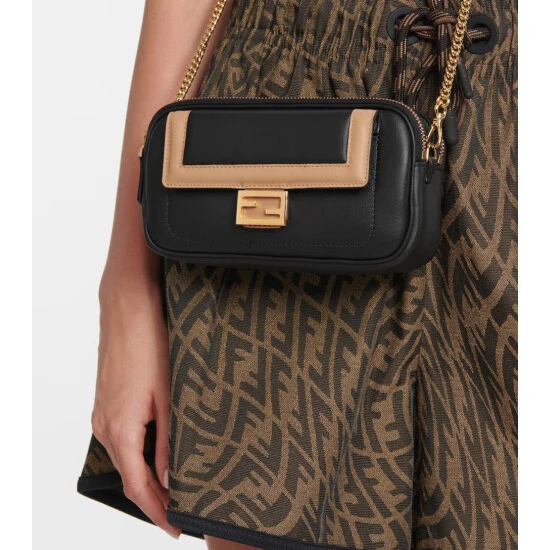 Fendi Easy 2 Baguette Leather Shoulder Bag 1 Fendi Easy 2 Baguette Leather Shoulder Bag