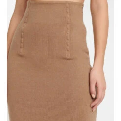 Fendi Cashmere-blend Midi Skirt -Fendi Shop unnamed file 617