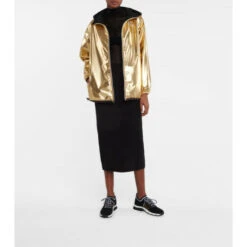 Fendi FF Stretch-velvet Jacquard Midi Skirt