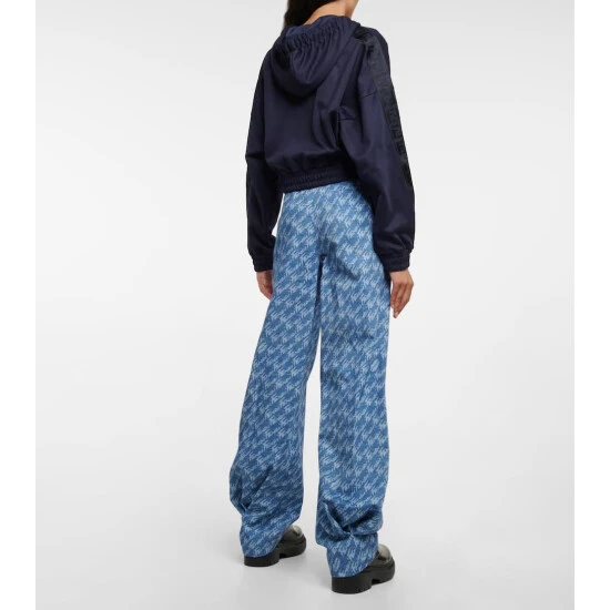 Fendi Logo Cropped Hoodie 2 Fendi Logo Cropped Hoodie - Image 2