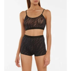 Fendi FF Jacquard Bra And Briefs