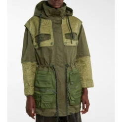 Fendi Vertigo Convertible Stretch-cotton Parka -Fendi Shop unnamed file 678