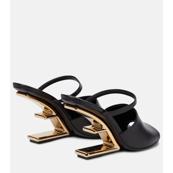 Fendi First 85 Leather Sandals 2 Fendi First 85 Leather Sandals - Image 2
