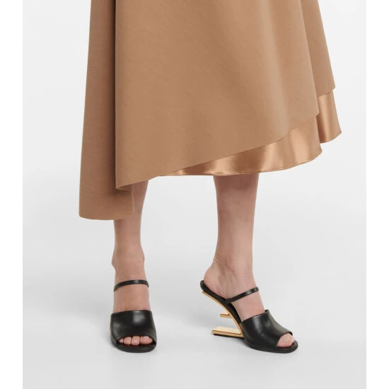 Fendi First 85 Leather Sandals 3 Fendi First 85 Leather Sandals - Image 3