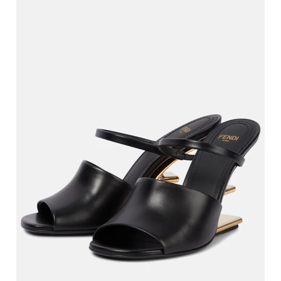 Fendi First 85 Leather Sandals 4 Fendi First 85 Leather Sandals - Image 4