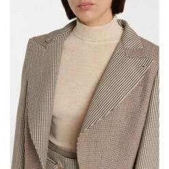 Fendi Houndstooth Wool-blend Crop Jacket -Fendi Shop unnamed file 751