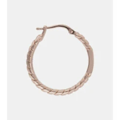 Fendi Baguette Small Hoop Earrings