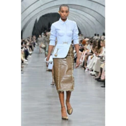 Fendi Pinstriped Cotton Shirt -Fendi Shop unnamed file 813