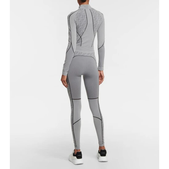 Fendi Logo High-rise Leggings 2 Fendi Logo High-rise Leggings - Image 2