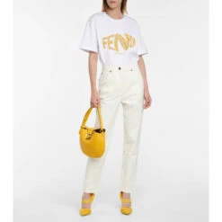 Fendi High-rise Slim Jeans