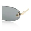 Fendi First Embellished Oval Sunglasses
