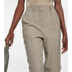 Fendi Houndstooth High-rise Straight Pants -Fendi Shop unnamed file 94