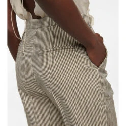Fendi Houndstooth High-rise Straight Pants -Fendi Shop unnamed file 95